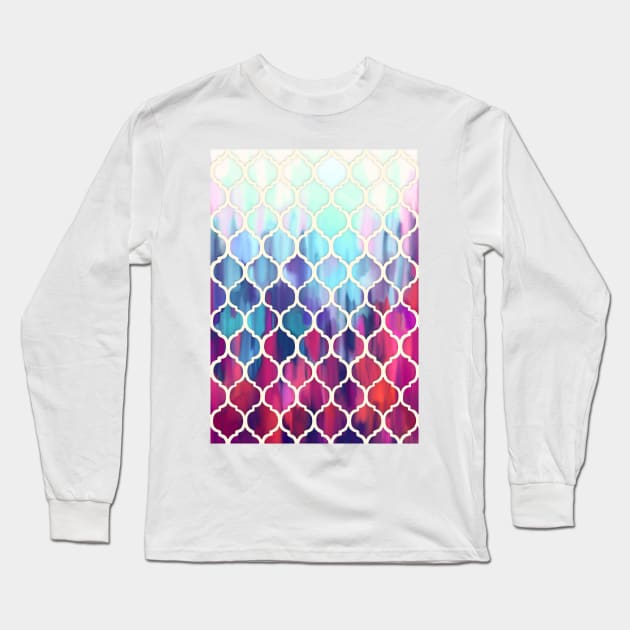 Moroccan Meltdown Long Sleeve T-Shirt by micklyn